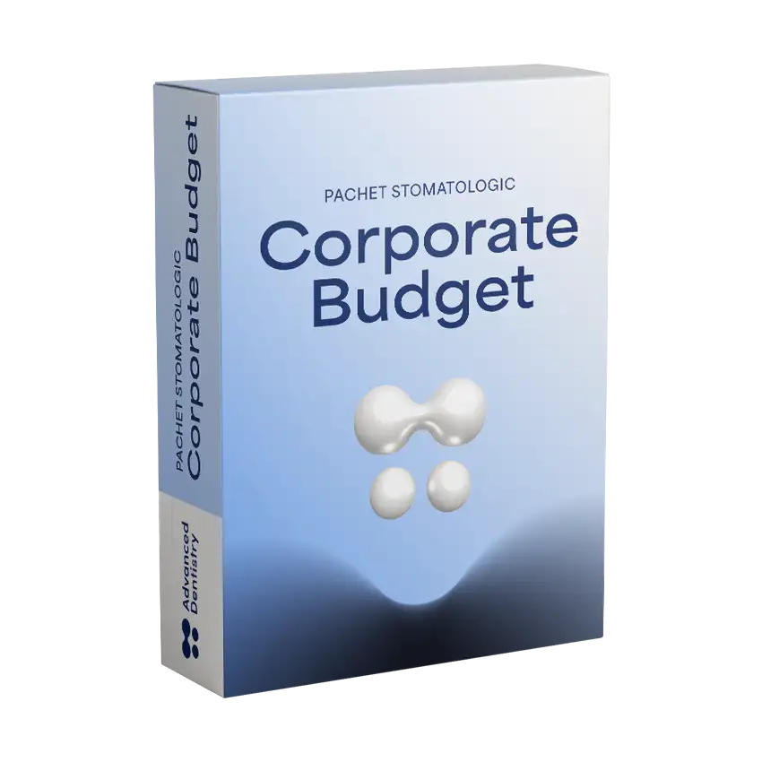 Abonament stomatologic Advanced Dentistry Corporate Budget